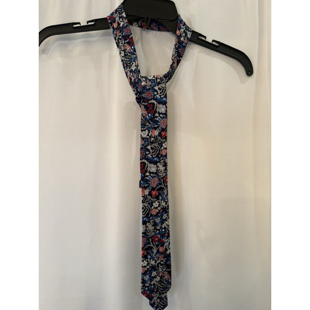 Munsingwear Tie‎ Original Penguin Floral Cotton Narrow 2.25" x 58" reg